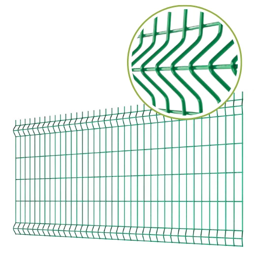 3D zöld RAL6005 táblás kerítéselem 1230x2500 mm